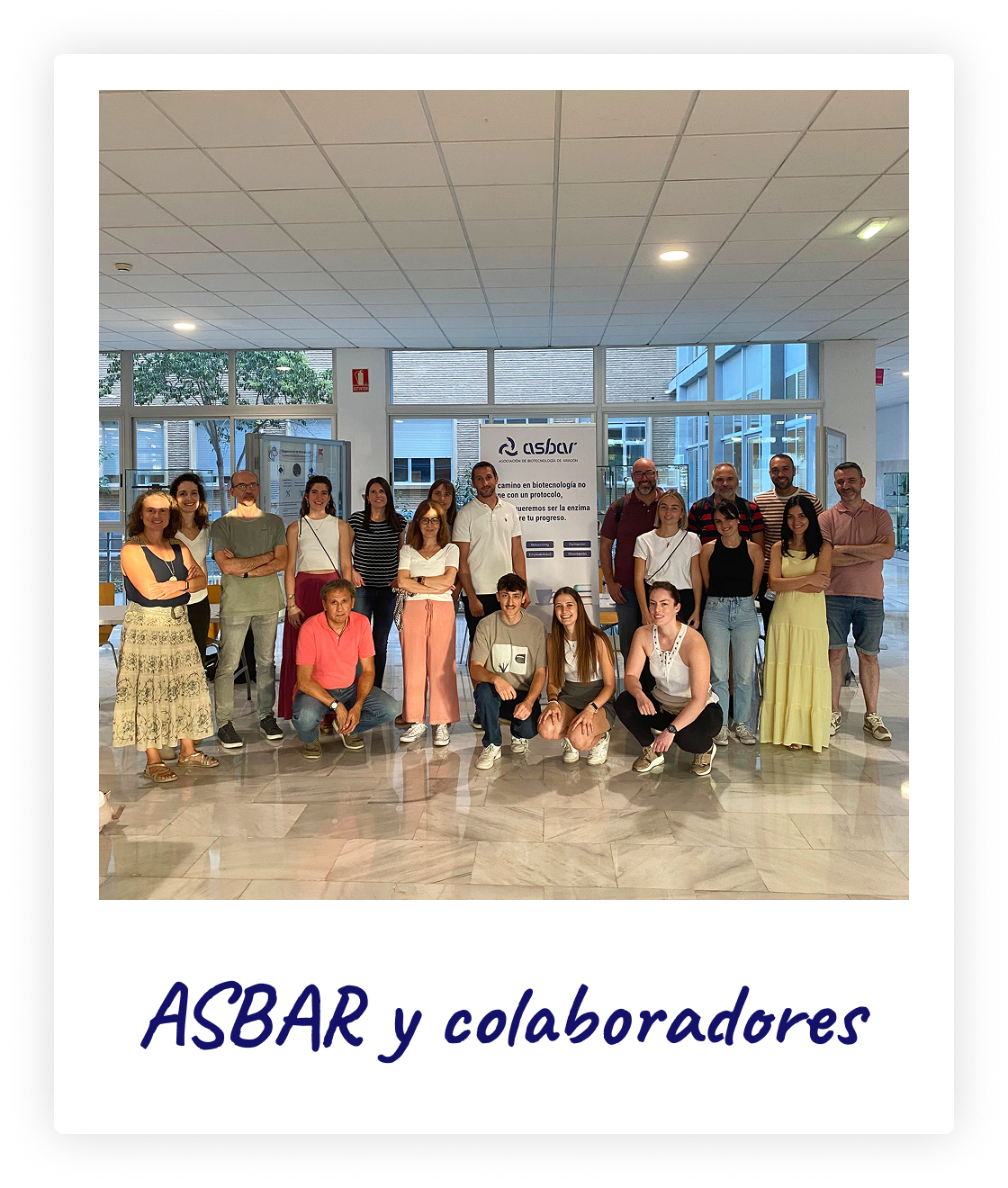 Foto de ASBAR y colaboradores
